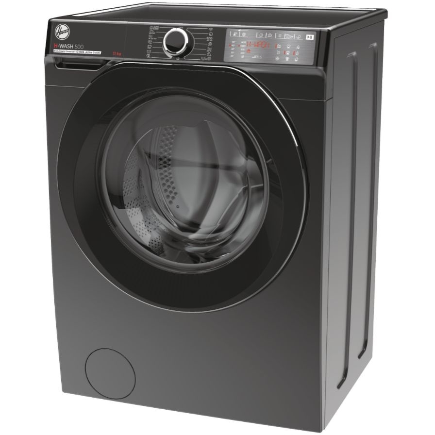 Hoover HWB411AMBCR Washing Machine, 11kg, 1300 Spin, Grey, A Rated