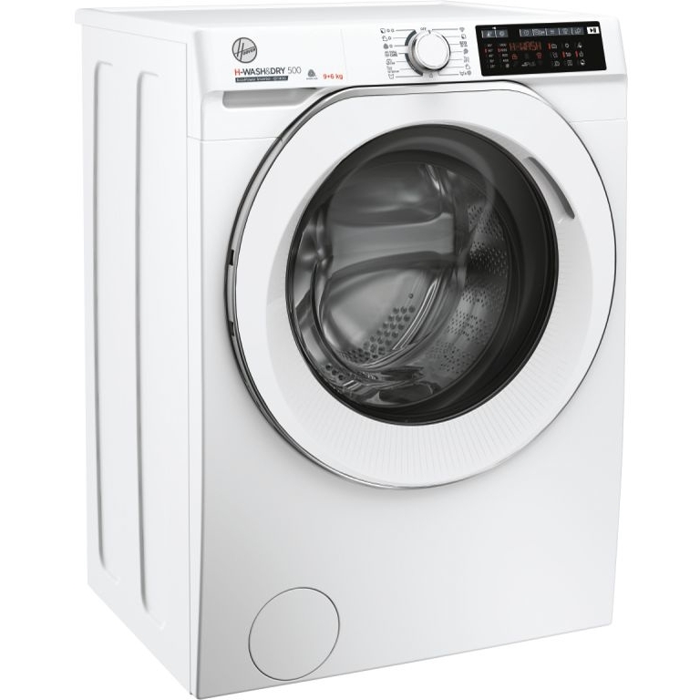 Hoover HD 496AMC/1-80 Washer Dryer, 9kg/6kg, 1400 Spin, White, D Rated