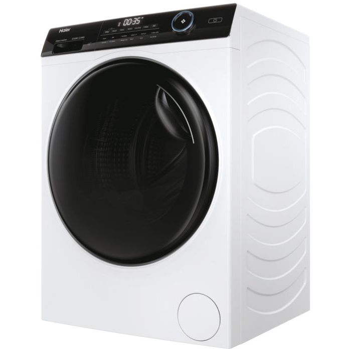 Haier HW90-B14959U1-UK Washing Machine, 9kg, 1400 Spin, White, A Rated