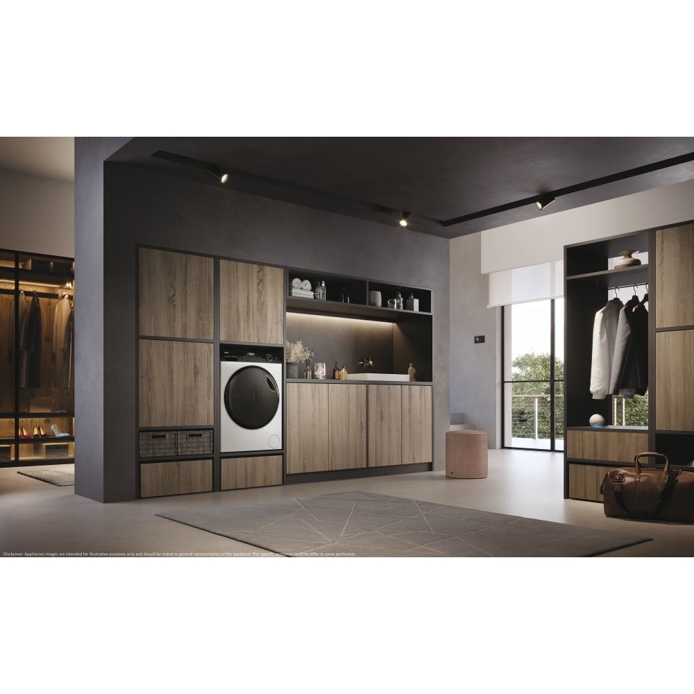 Haier HW100-B14959U1 I-Pro Series 5 Washing Machine, 10kg, 1400 Spin, White, A Rated