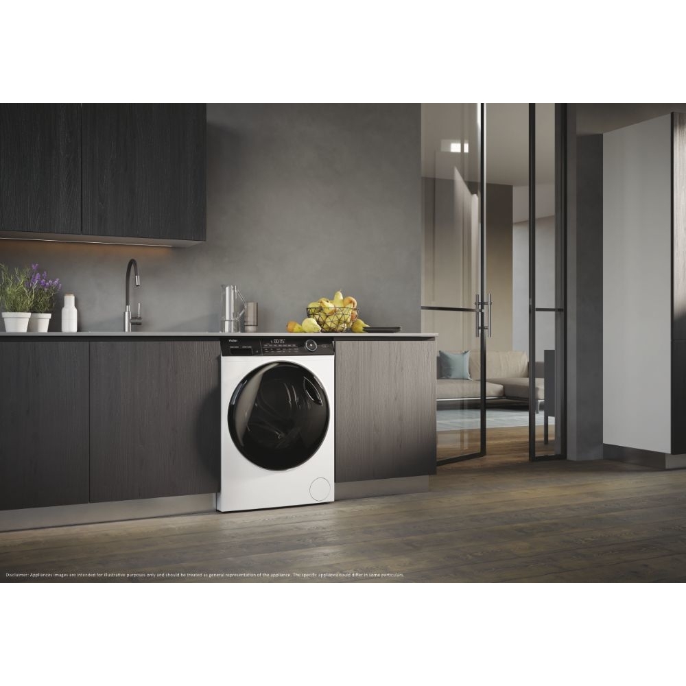 Haier HW100-B14959U1 I-Pro Series 5 Washing Machine, 10kg, 1400 Spin, White, A Rated