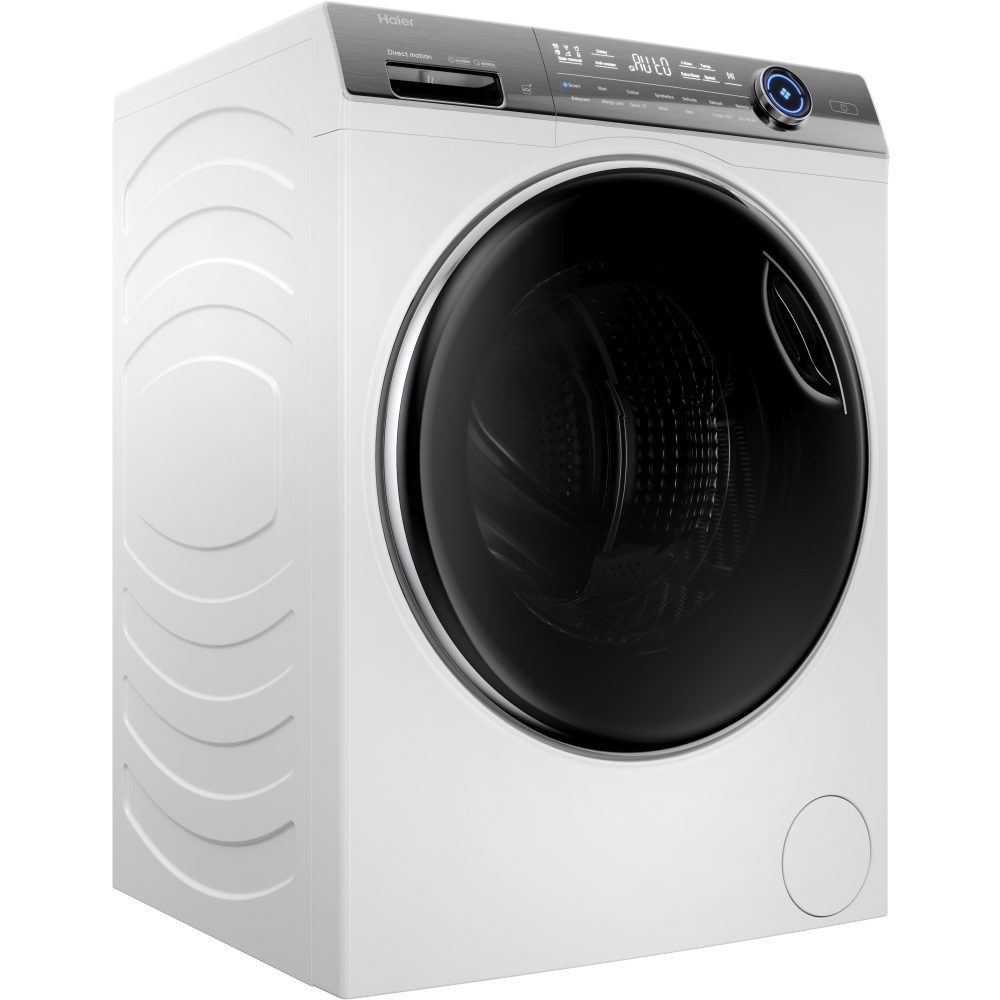 Haier HW100-B14979U1 I-Pro Series 7 Plus Washing Machine, 10kg, 1400 Spin, White, A Rated