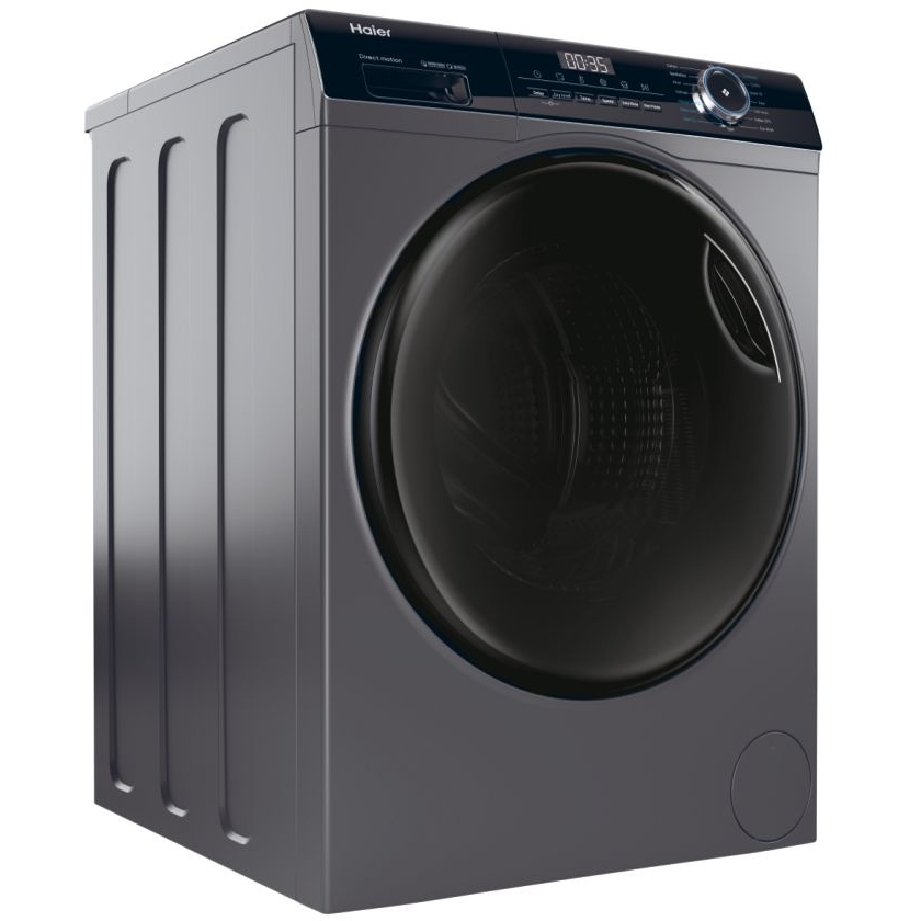 Haier HWD90-B14939S8 Washer Dryer, 9kg/6kg, 1400 Spin, Grey, D Rated