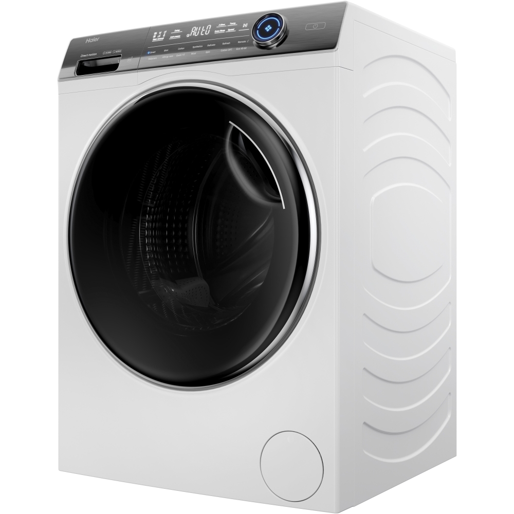 Haier HW100-BD14979U1 I-Pro Series 7 Plus Washing Machine, 10kg, 1400 Spin, White, A Rated