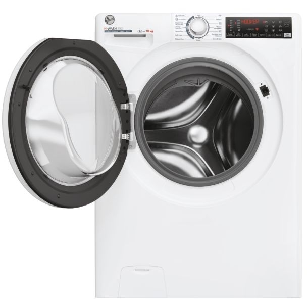 Hoover H3WPS4106TM6 Washing Machine, 10kg, 1400 Spin, White, A Rated