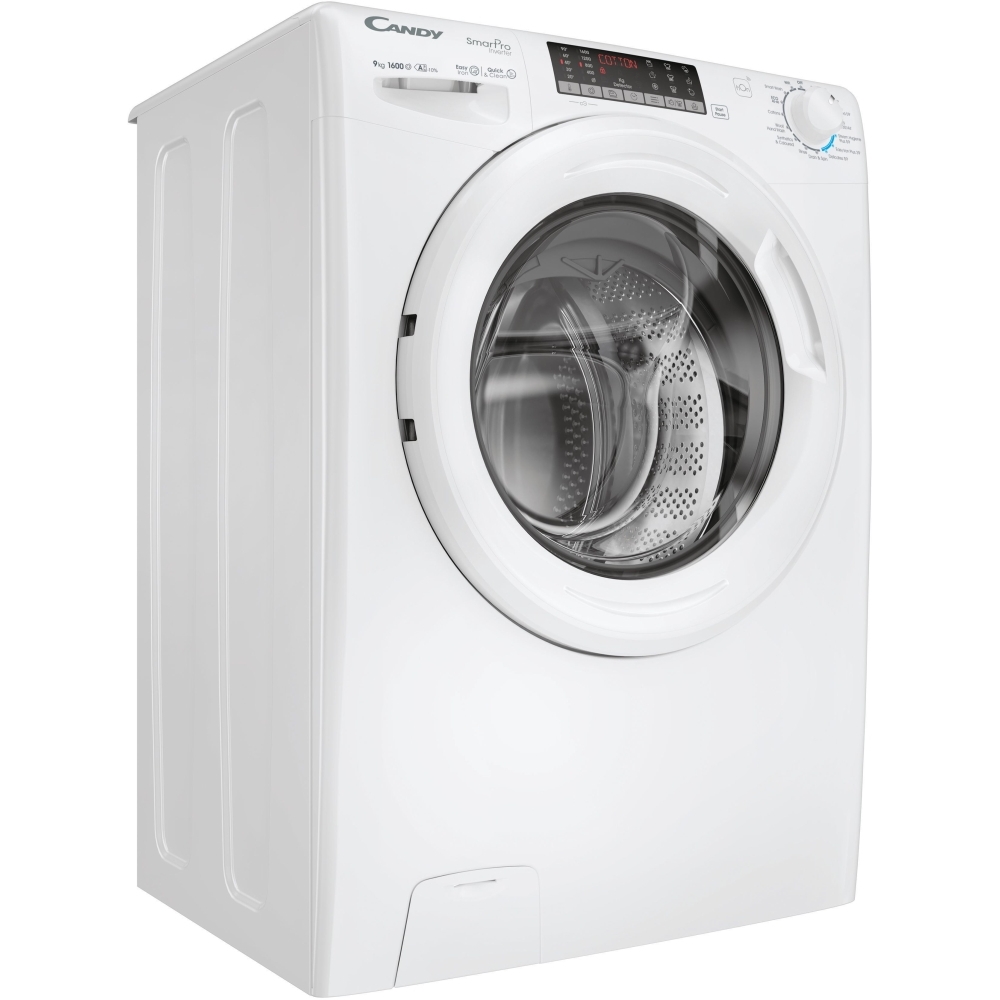 Candy CSO 696TWM6-80 Washing Machine, 9kg, 1600 Spin, White, A Rated