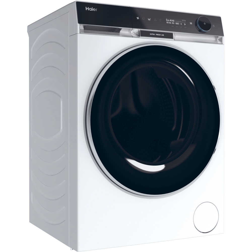 Haier HW110-BD14397UUK Washing Machine, 11kg, 1400 Spin, White, A Rated