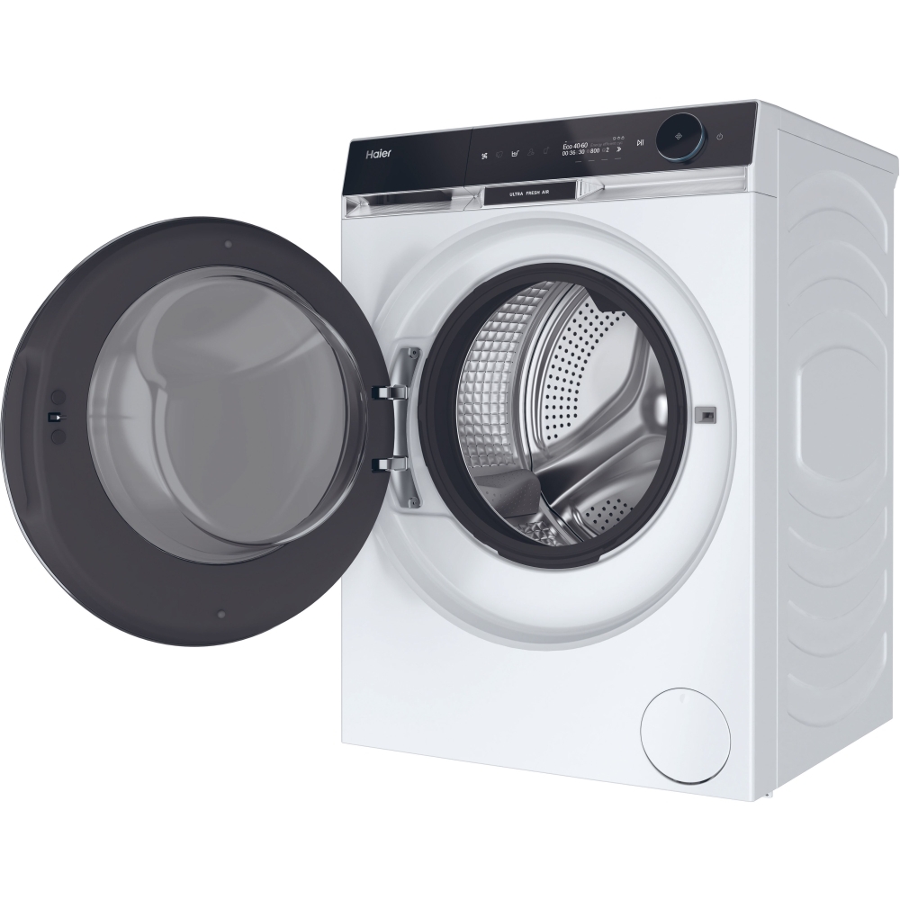 Haier HW110-BD14397UUK Washing Machine, 11kg, 1400 Spin, White, A Rated