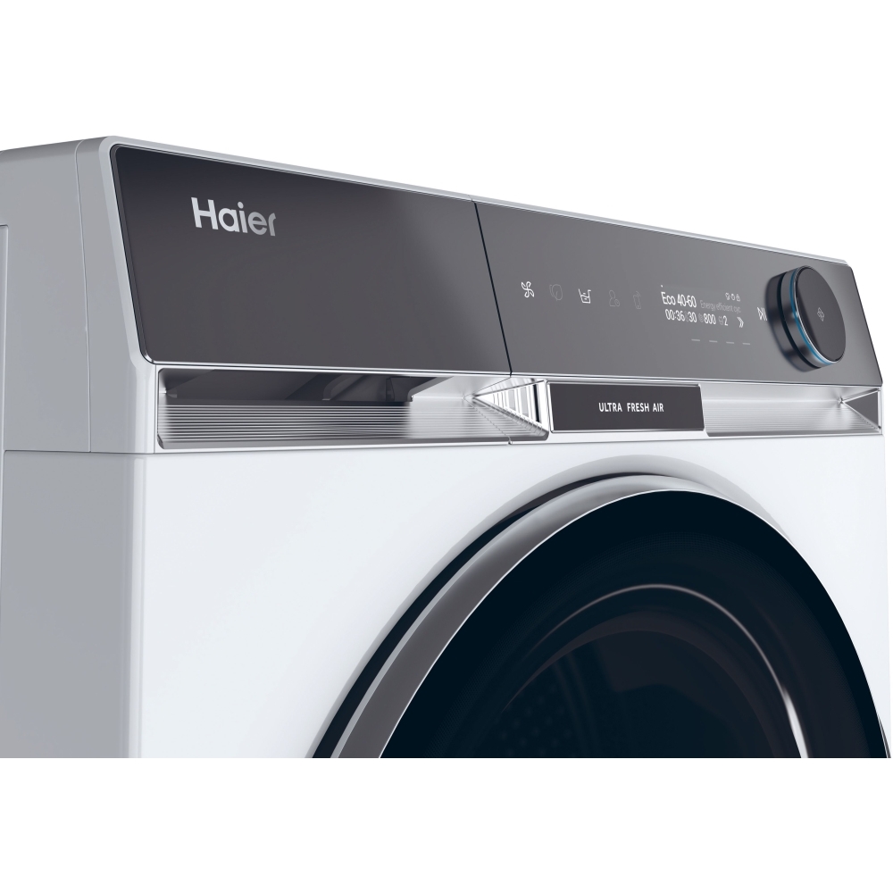 Haier HW110-BD14397UUK Washing Machine, 11kg, 1400 Spin, White, A Rated