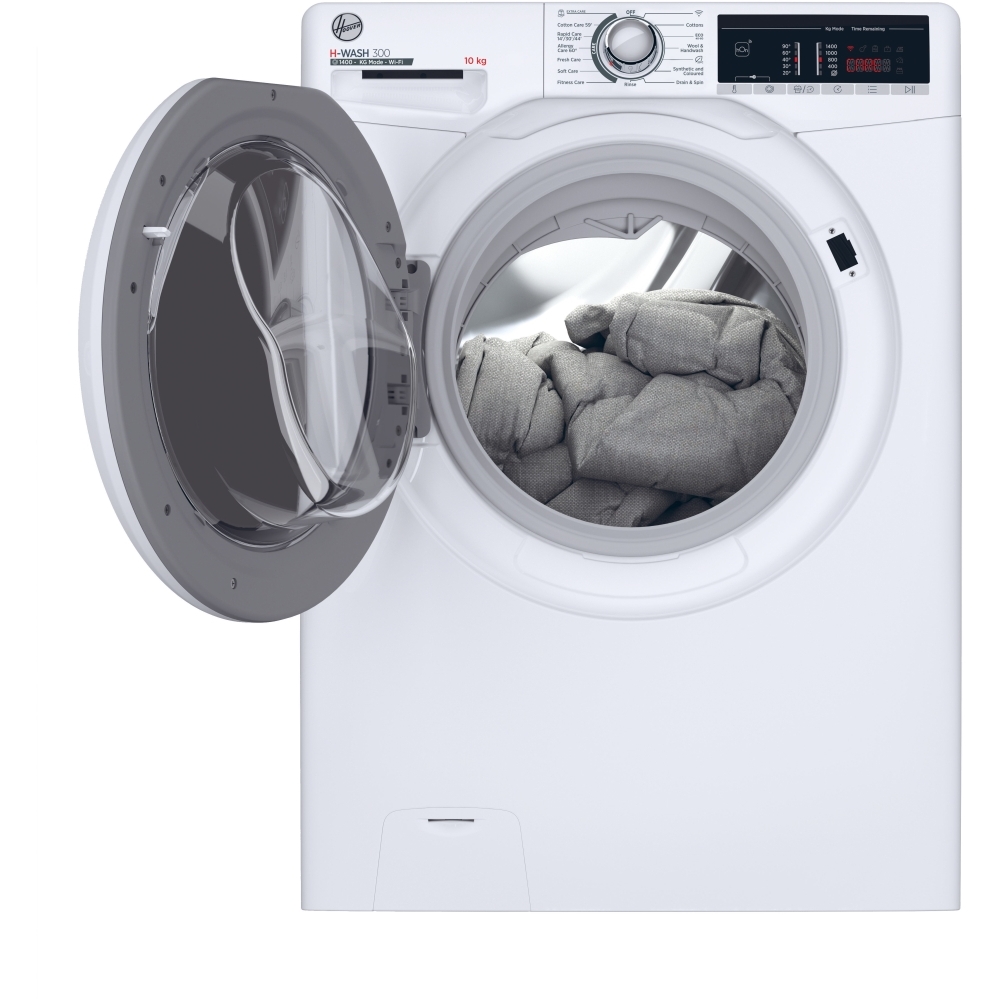 Hoover H3WO4105TA4/1-80 Washing Machine, 10kg, 1400 Spin, White, B Rated