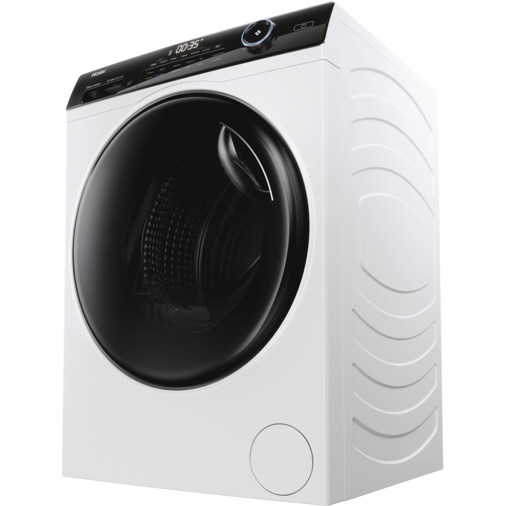 Haier HWD90B14959NUUK Washer Dryer, 9kg/6kg, 1400 Spin, White, D Rated