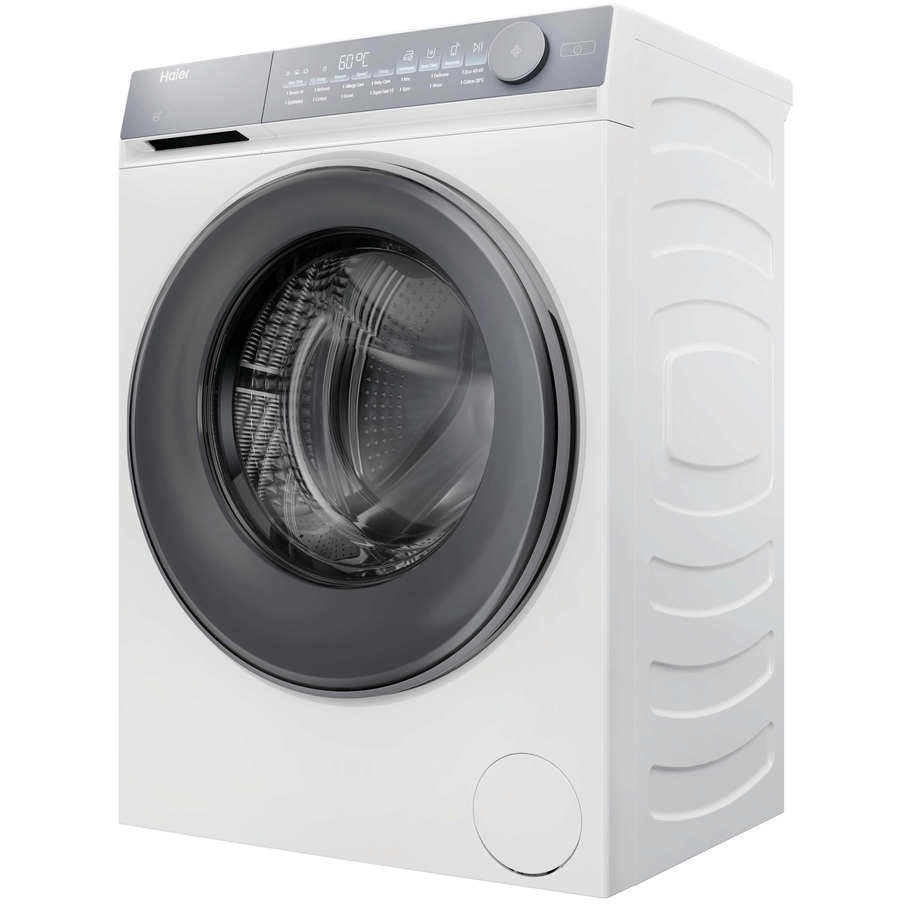 Haier HW90-B14367TU1UK Washing Machine, 9kg, 1400 Spin, White, A Rated