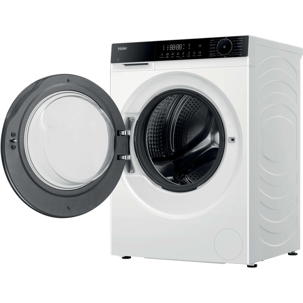 Haier HWD90BP14357TUUK Washer Dryer, 9kg/5kg, 1400 Spin, White, D Rated