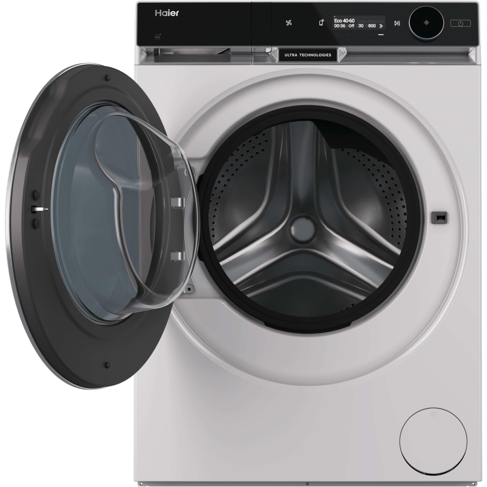 Haier HWD120BD16397EUK Washer Dryer, 12kg/7kg, 1600 Spin, White, A Rated
