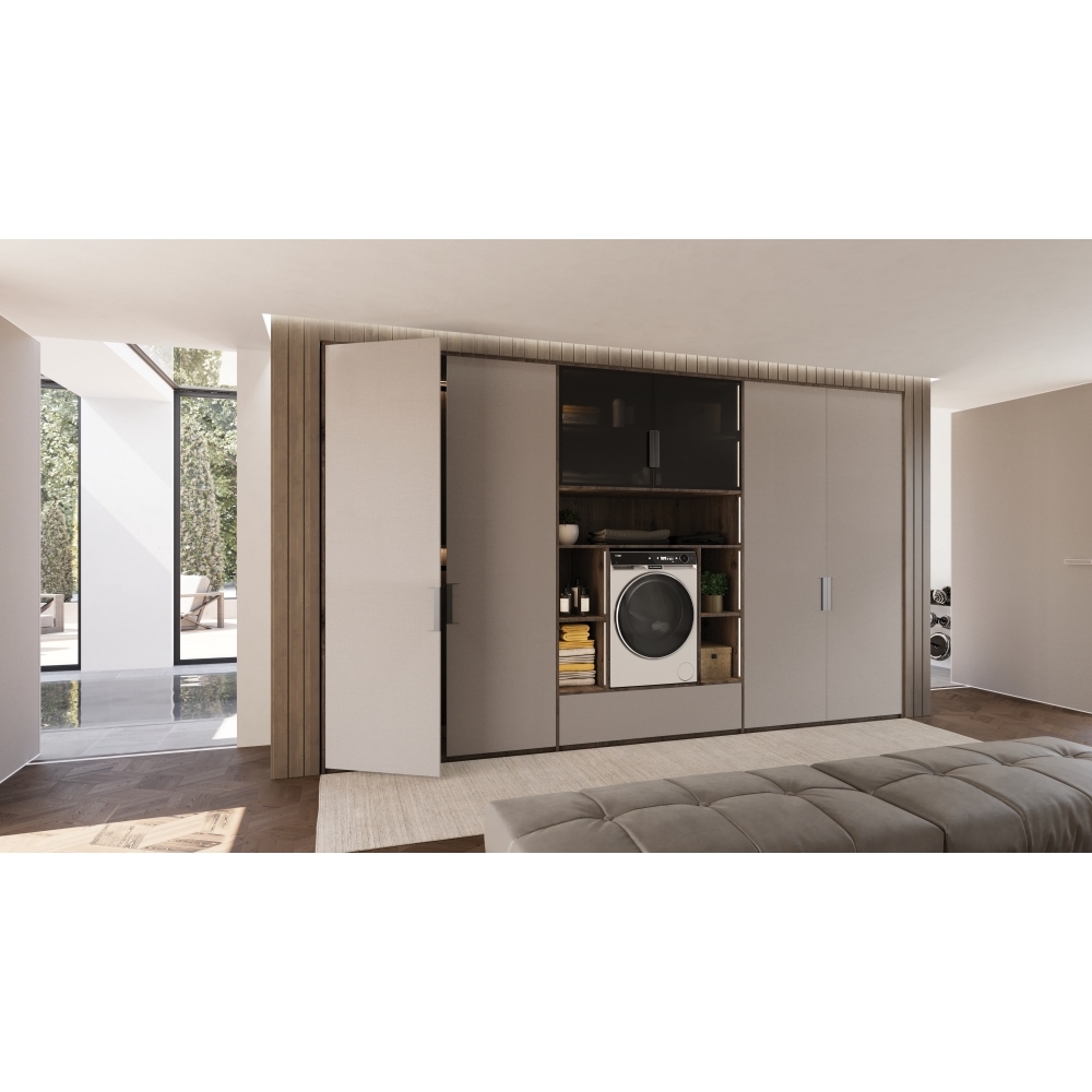 Haier HWD120BD16397EUK Washer Dryer, 12kg/7kg, 1600 Spin, White, A Rated