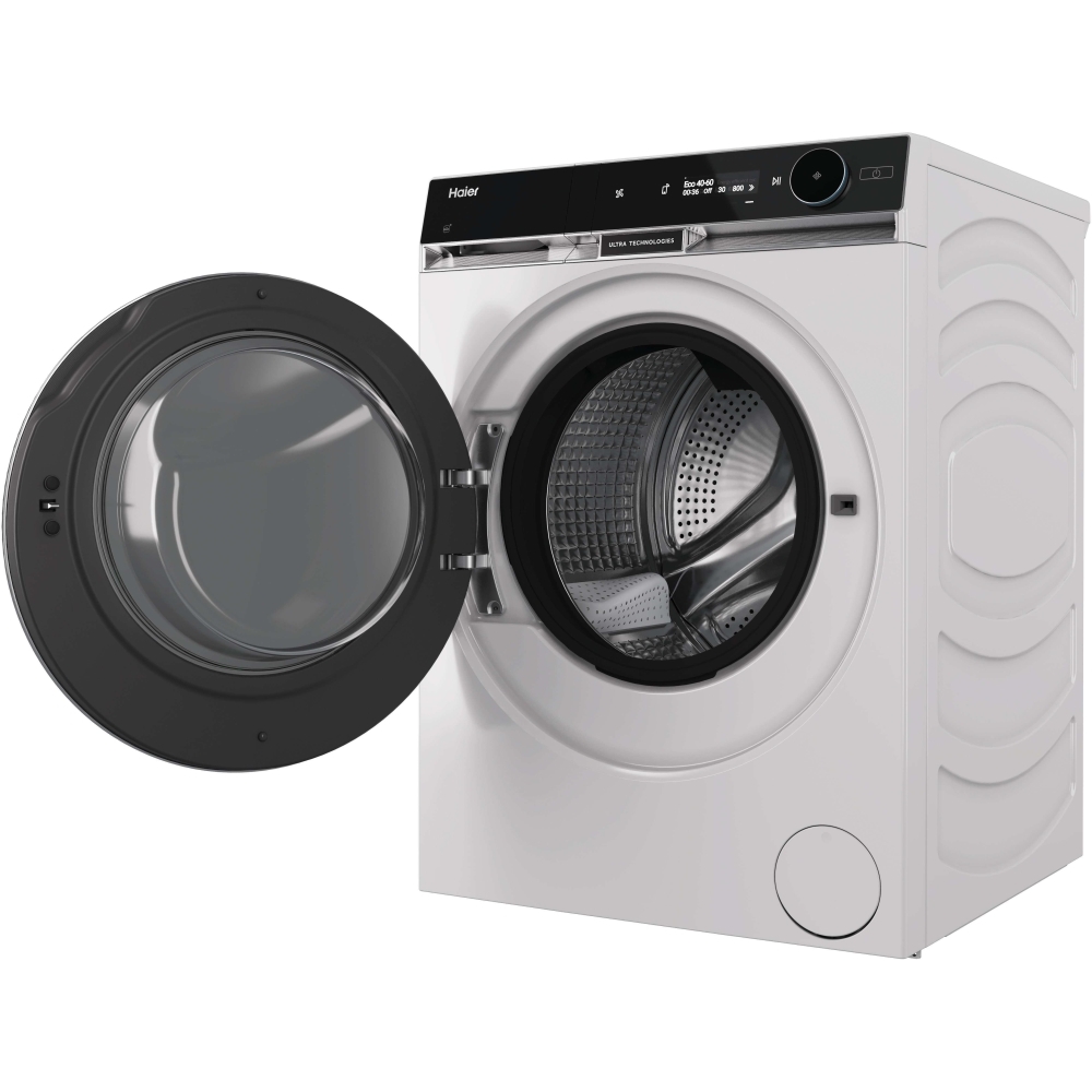 Haier HWD120BD16397EUK Washer Dryer, 12kg/7kg, 1600 Spin, White, A Rated
