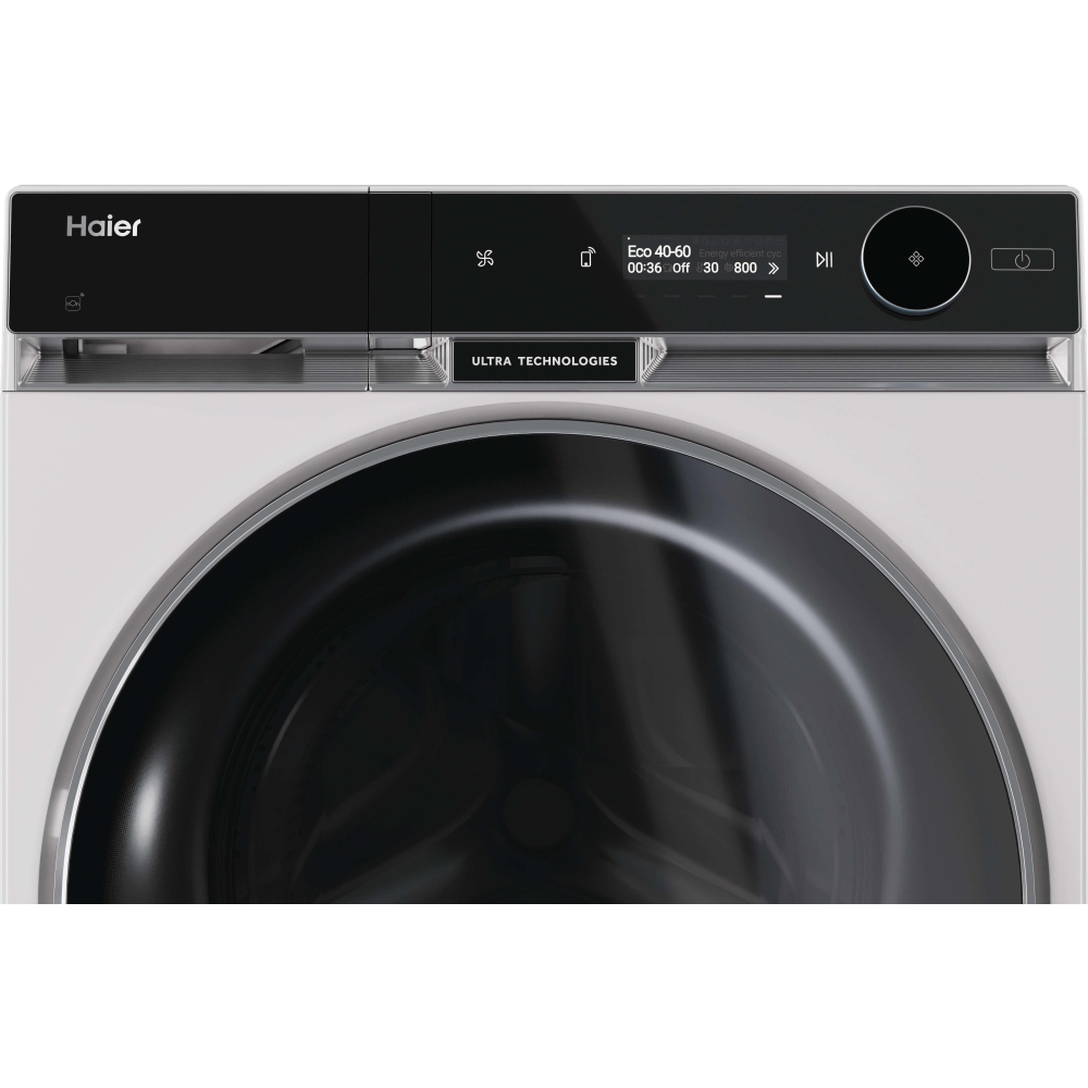 Haier HWD120BD16397EUK Washer Dryer, 12kg/7kg, 1600 Spin, White, A Rated