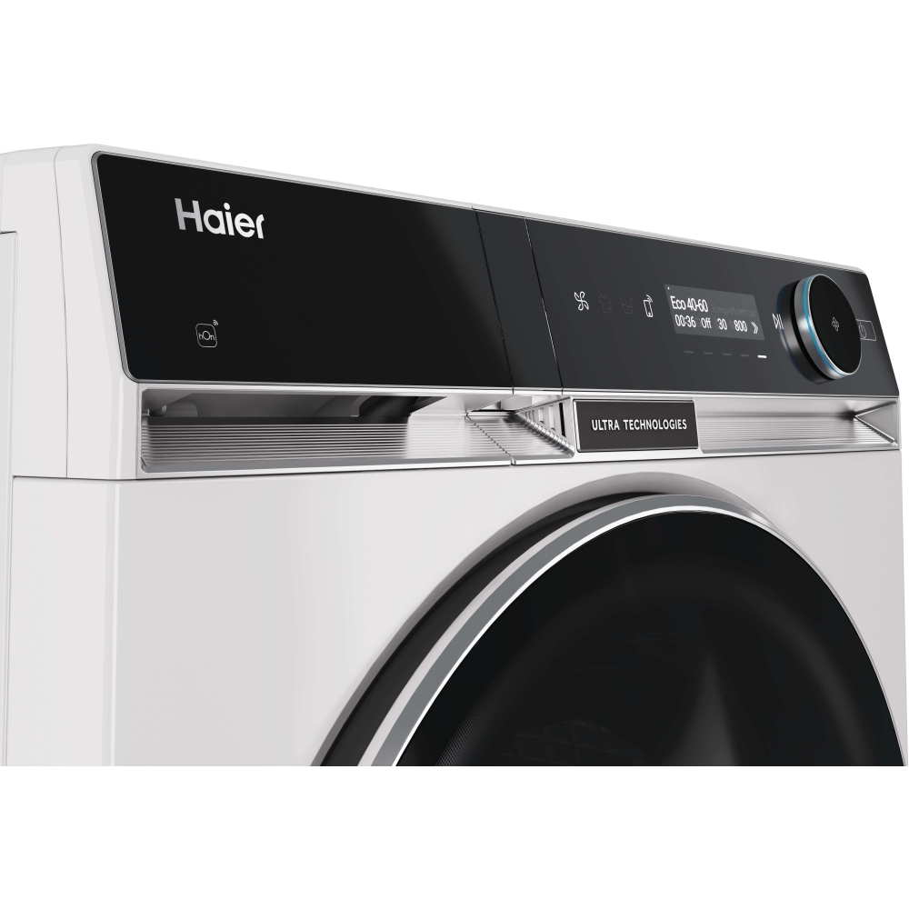 Haier HWD120BD16397EUK Washer Dryer, 12kg/7kg, 1600 Spin, White, A Rated