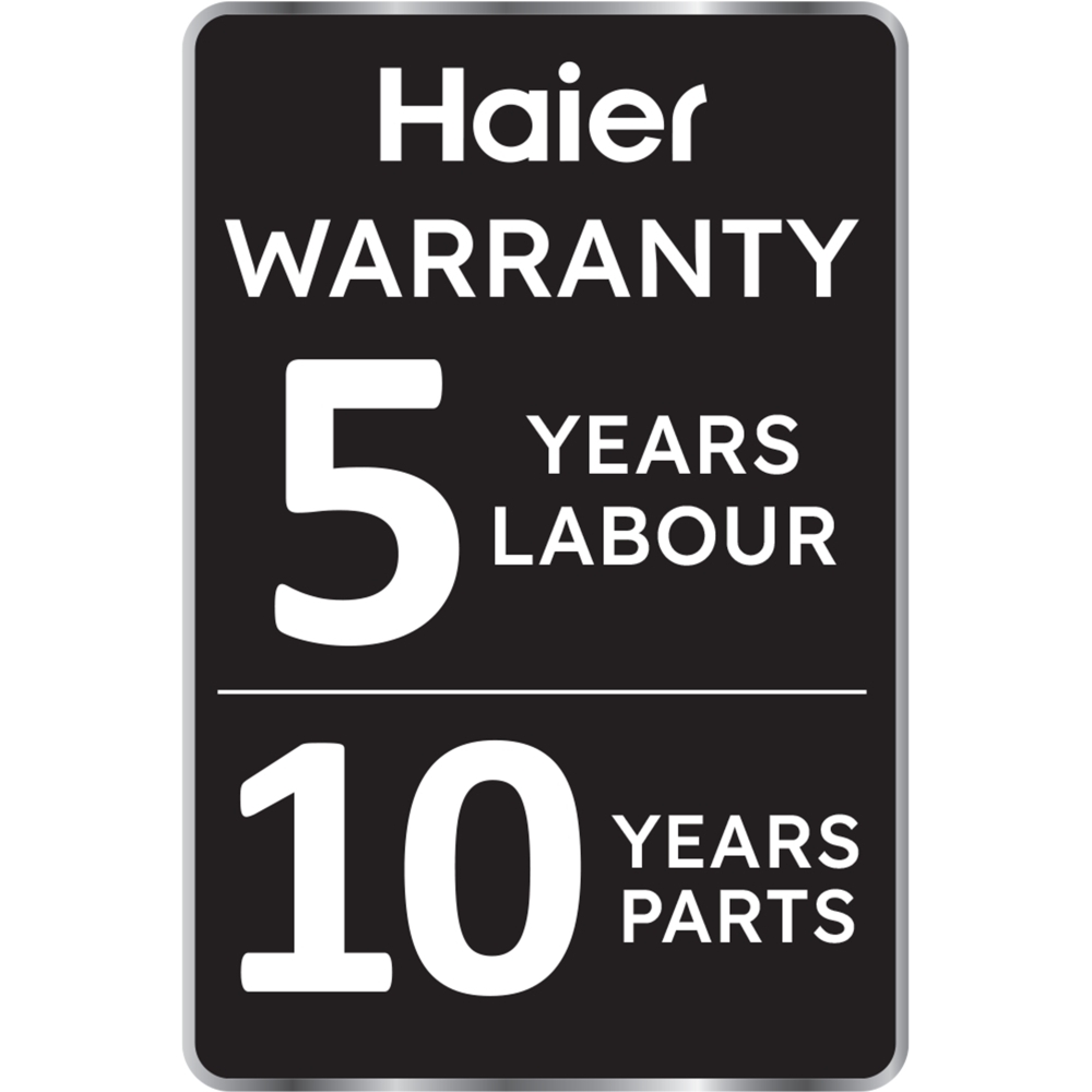 Haier HW100-BP14357UUK X5 Washing Machine, 10kg, 1400 Spin, White, A Rated