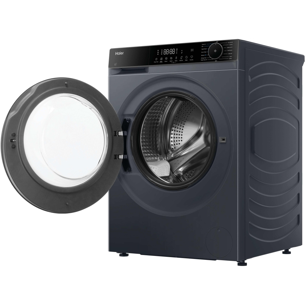 Haier HW100BP14357GUUK Washing Machine, 10kg, 1400 Spin, Grey, A Rated