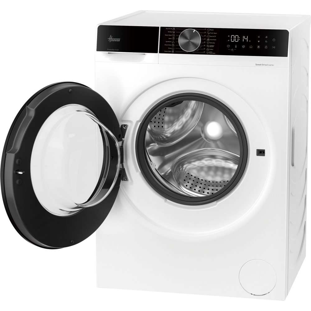 Hoover HGD 48SB8C-80 Washing Machine, 8kg, 1400 Spin, White, A Rated