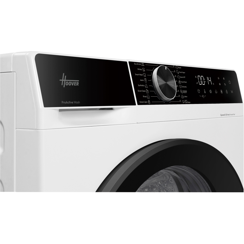 Hoover HGD 48SB8C-80 Washing Machine, 8kg, 1400 Spin, White, A Rated