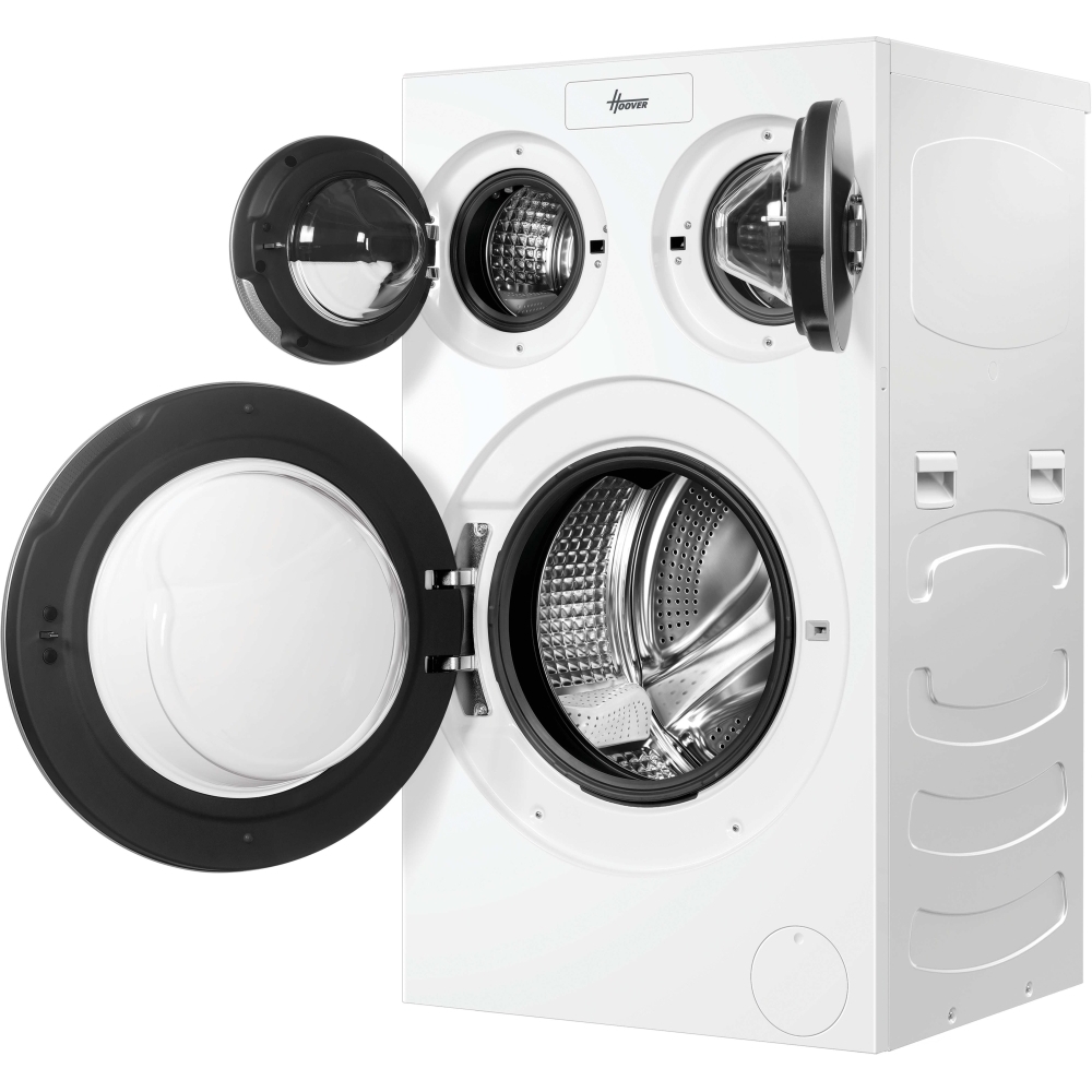 Hoover HMQD 410CBL9-80 Washing Machine, 10kg, White, A Rated