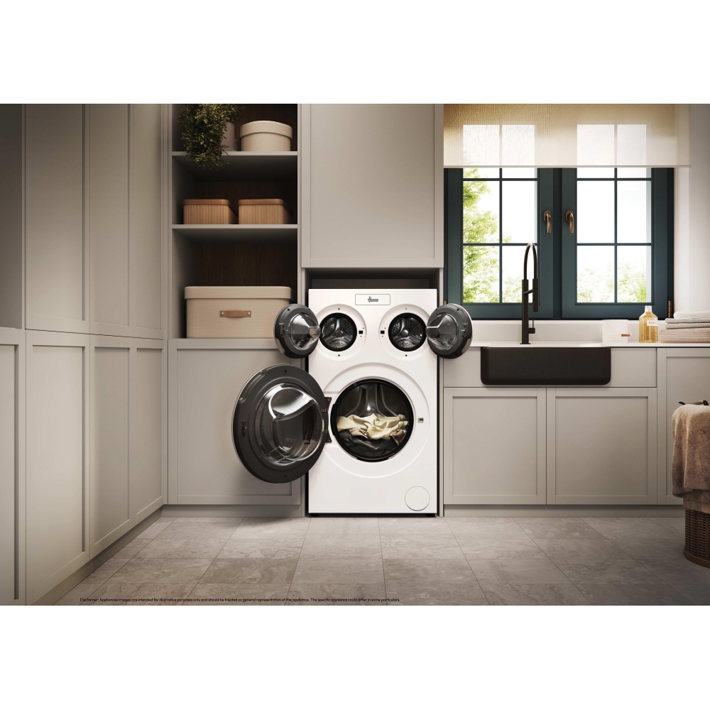 Hoover HMQD 410CBL9-80 Washing Machine, 10kg, White, A Rated