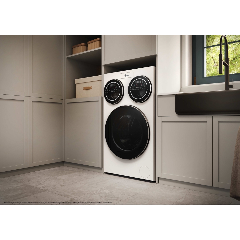 Hoover HMQD 410CBL9-80 Washing Machine, 10kg, White, A Rated