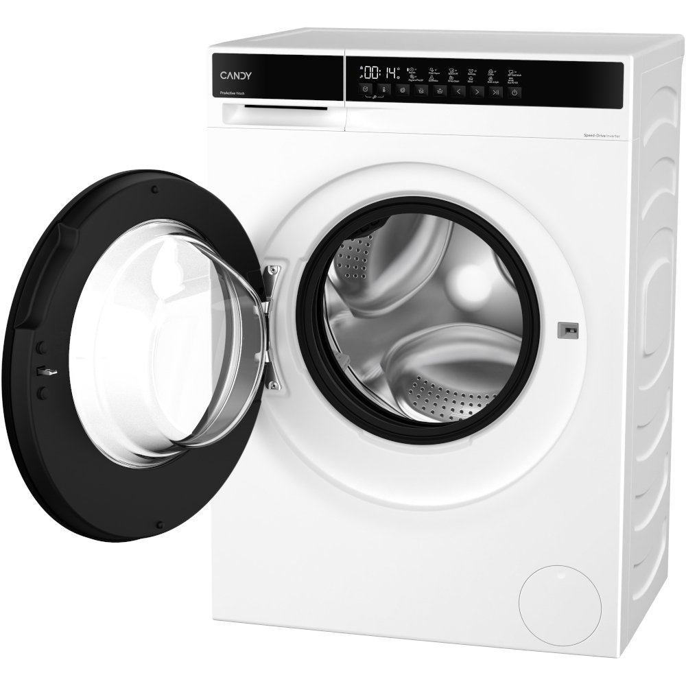 Candy EY 48SB8-80 Washing Machine, 8kg, 1400 Spin, White, A Rated