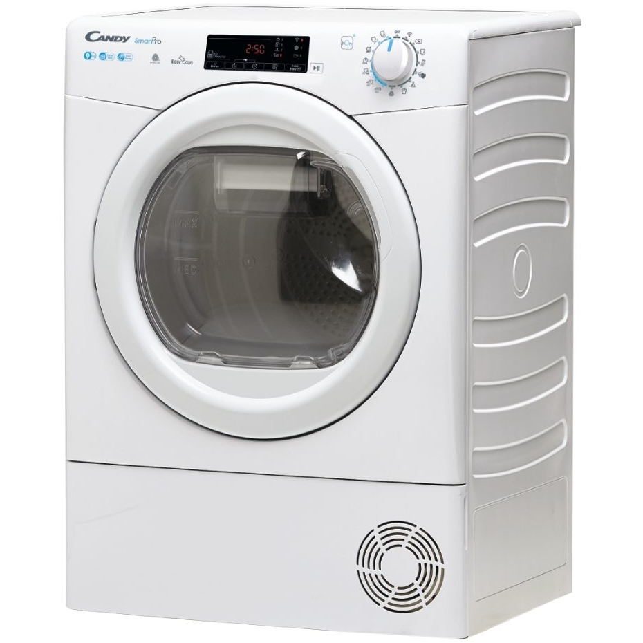 Candy CSOE H9A2TE Heat Pump Tumble Dryer, 9kg, White, A++ Rated