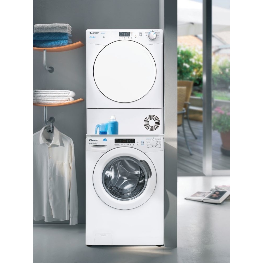 Candy CSEC8LF-80 Condenser Tumble Dryer, 8kg, White, B Rated