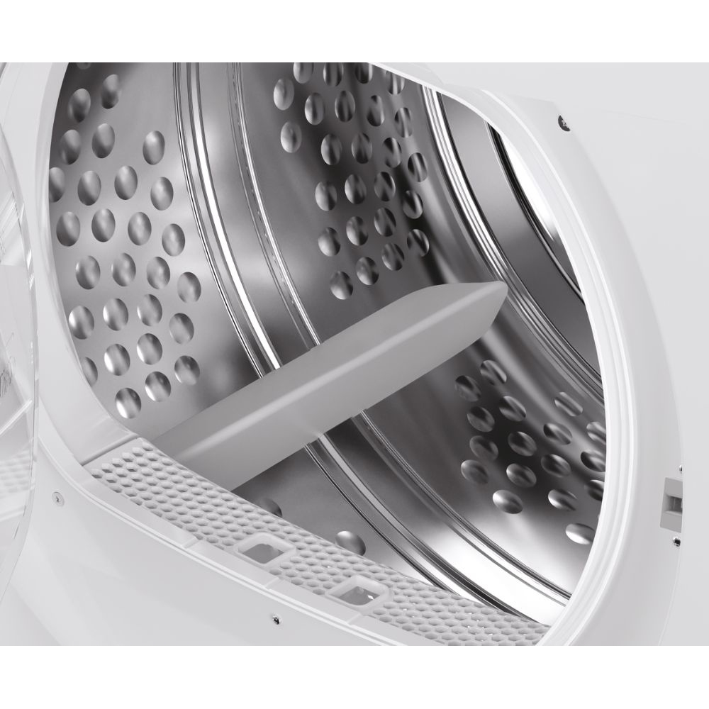 Hoover HLE C9DG-80 Condenser Tumble Dryer, 9kg, White, B Rated