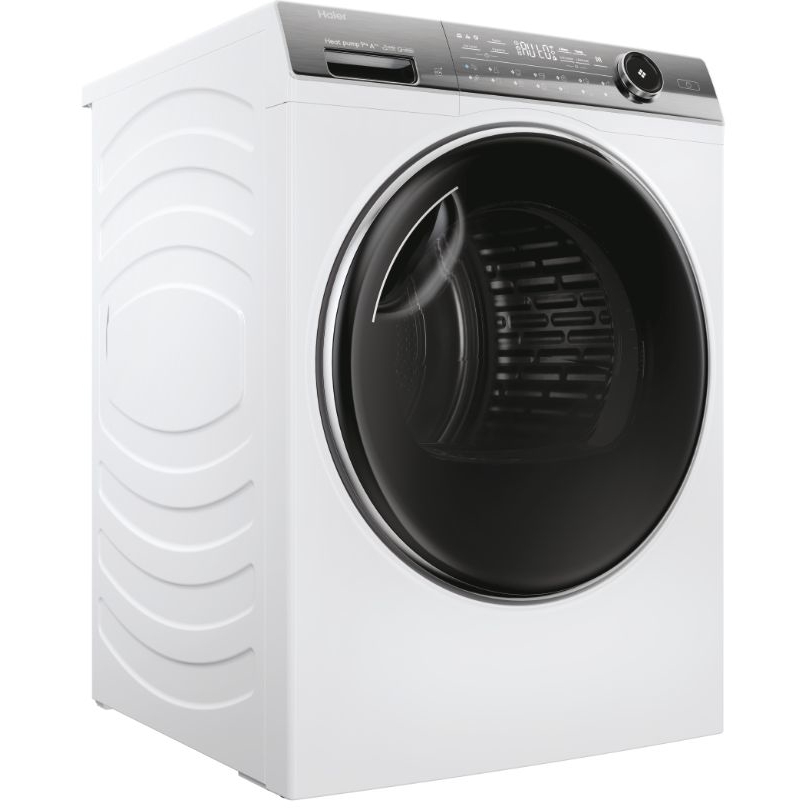 Haier HD90-A3Q979U1-UK Heat Pump Tumble Dryer, 9kg, White, A+++ Rated