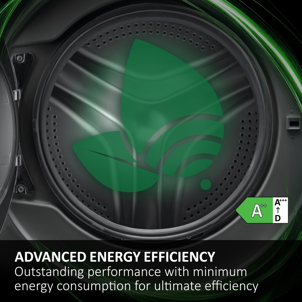 Haier HD100-A2939 Heat Pump Tumble Dryer, 10kg, White, A++ Rated