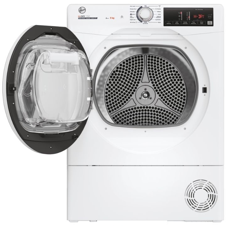 Hoover HRE H9A3TE-80/N Heat Pump Tumble Dryer, 9kg, White, A+++ Rated