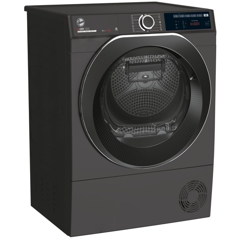 Hoover NDEH9A3TCBER80/N Heat Pump Tumble Dryer, 9kg, Grey, A+++ Rated