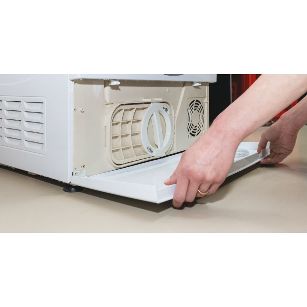 Hoover HLE H9A3TE-80/N Heat Pump Tumble Dryer, 9kg, White, A+++ Rated