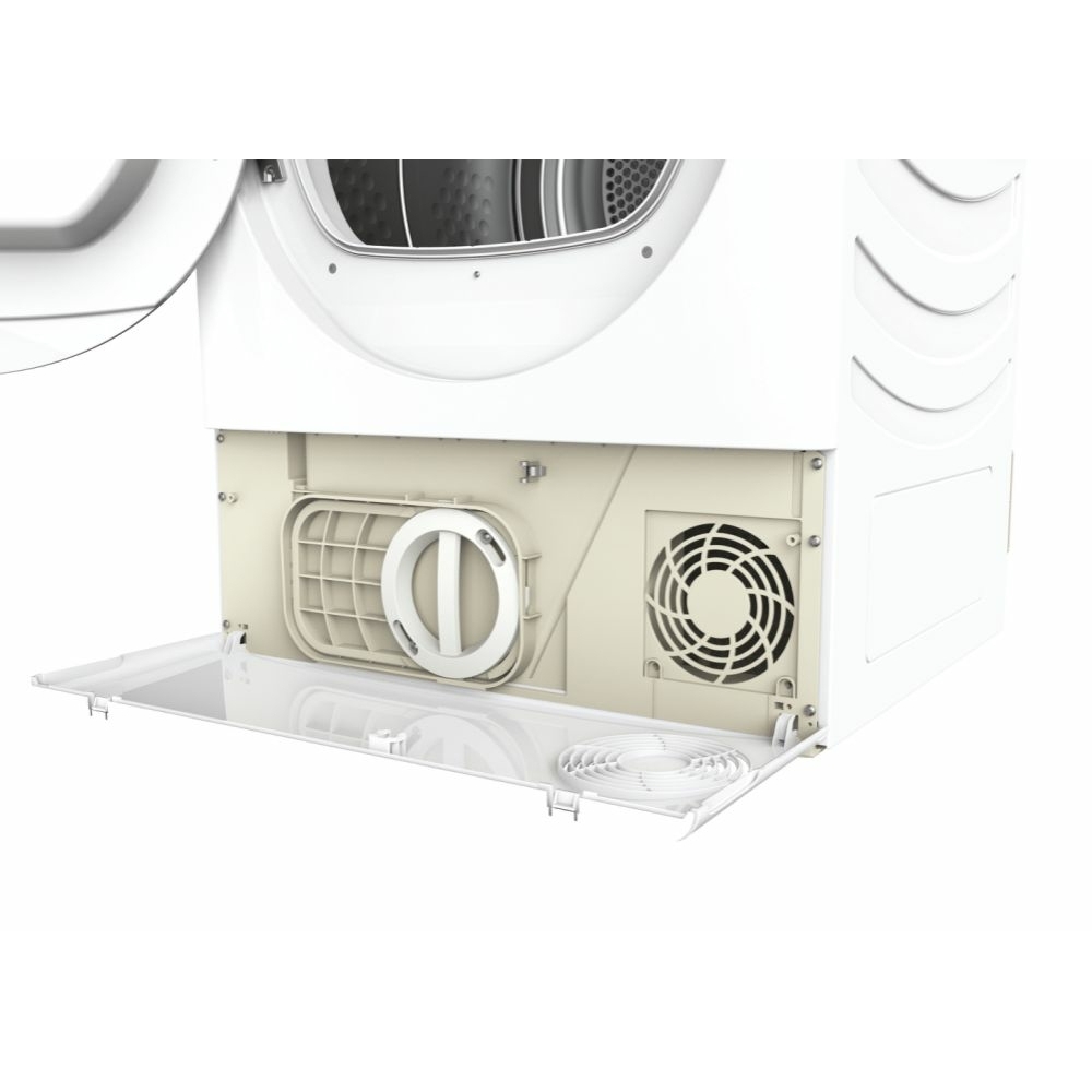 Hoover HLE H9A3TE-80/N Heat Pump Tumble Dryer, 9kg, White, A+++ Rated