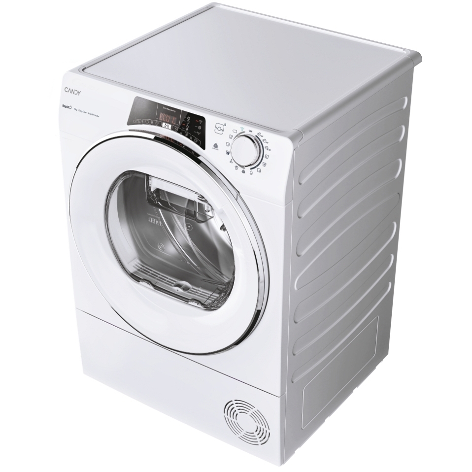 Candy ROE H9A3TCE-80/N Heat Pump Tumble Dryer, 9kg, White, A+++ Rated