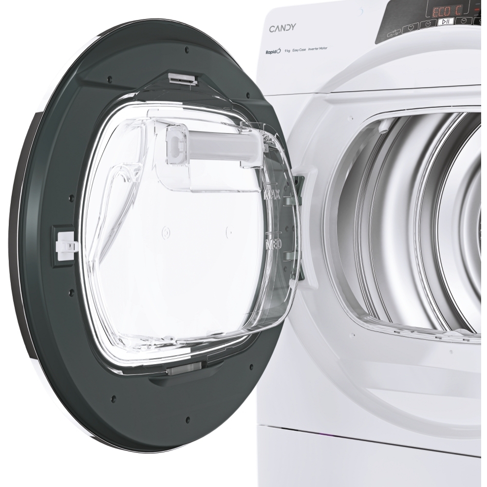 Candy ROE H9A3TCE-80/N Heat Pump Tumble Dryer, 9kg, White, A+++ Rated