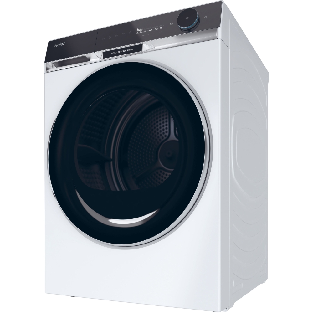 Haier HD90-A3Q397U1 Heat Pump Tumble Dryer, 9kg, White, A+++ Rated