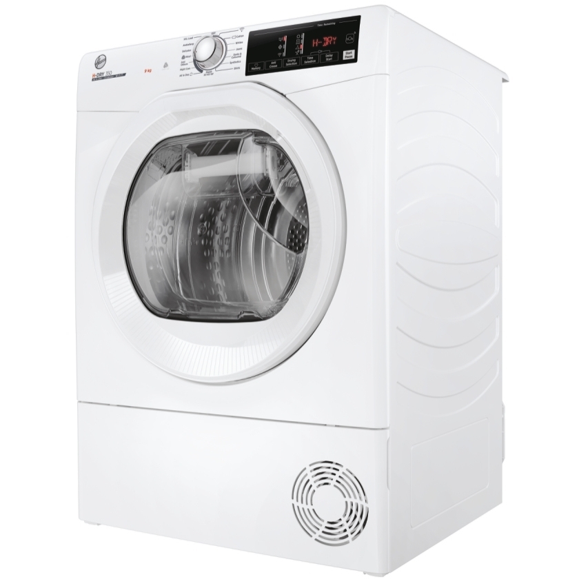 Hoover HRE C9TE-80 Condenser Tumble Dryer, 9kg, White, B Rated
