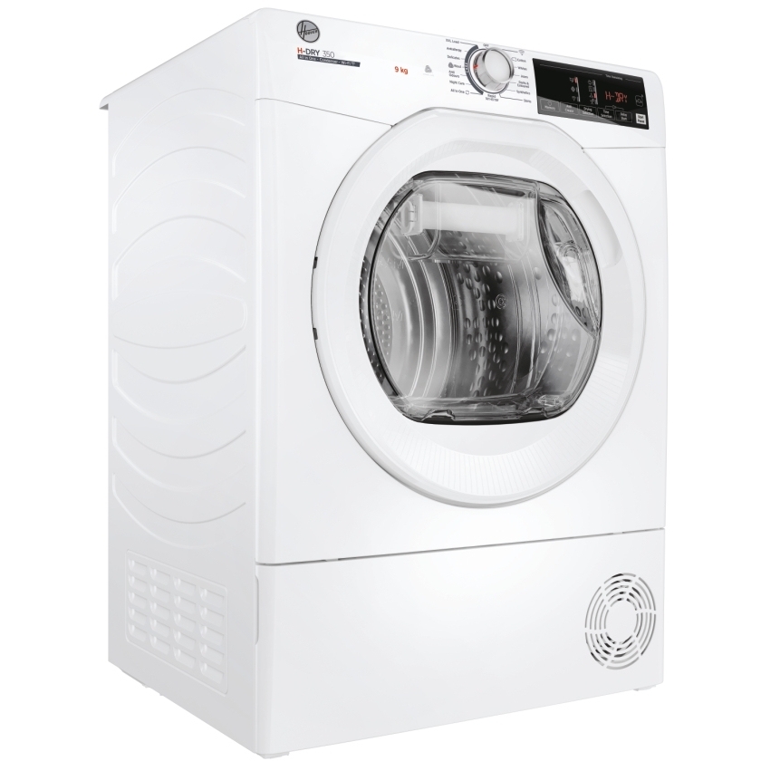 Hoover HRE C9TE-80 Condenser Tumble Dryer, 9kg, White, B Rated