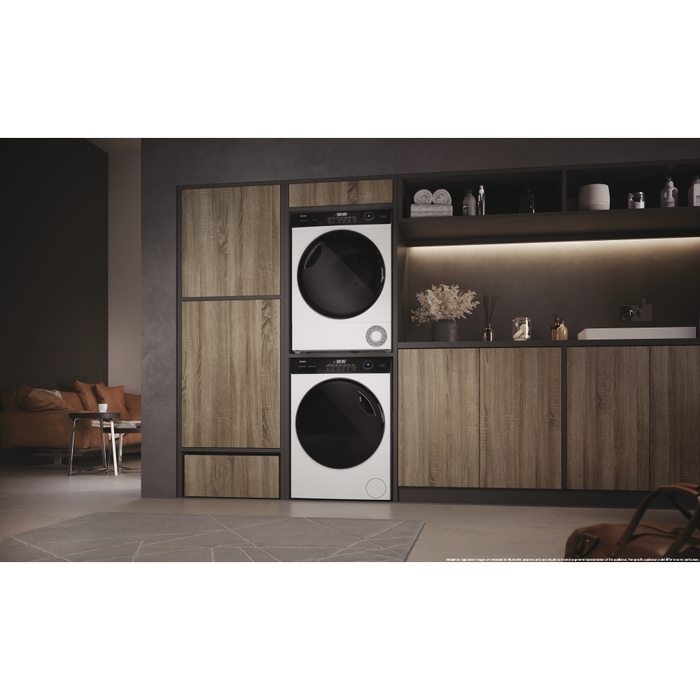 Haier HD110-A2959E-UK Heat Pump Tumble Dryer, 11kg, White, A++ Rated