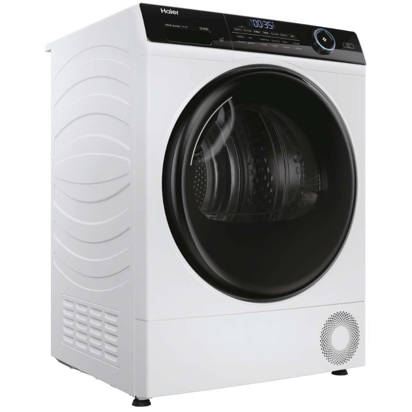 Haier HD110-A2959E-UK Heat Pump Tumble Dryer, 11kg, White, A++ Rated