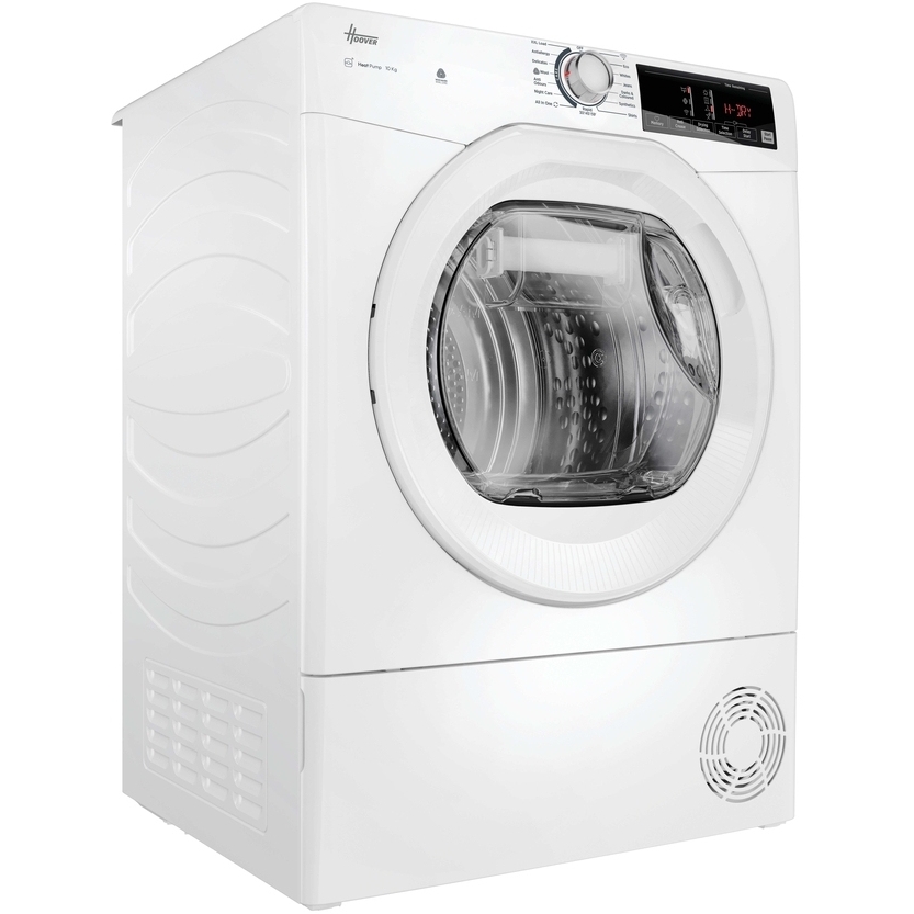 Hoover HRE H10N2TE-80 Heat Pump Tumble Dryer, 10kg, White, A++ Rated