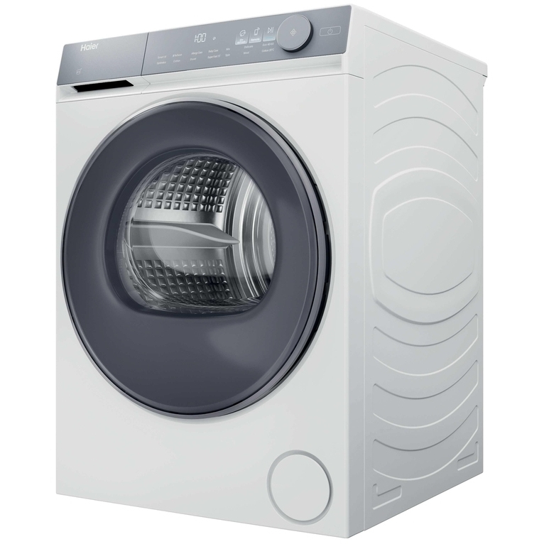 Haier HD90-C367U1-UK Heat Pump Tumble Dryer, 9kg, White, A++ Rated