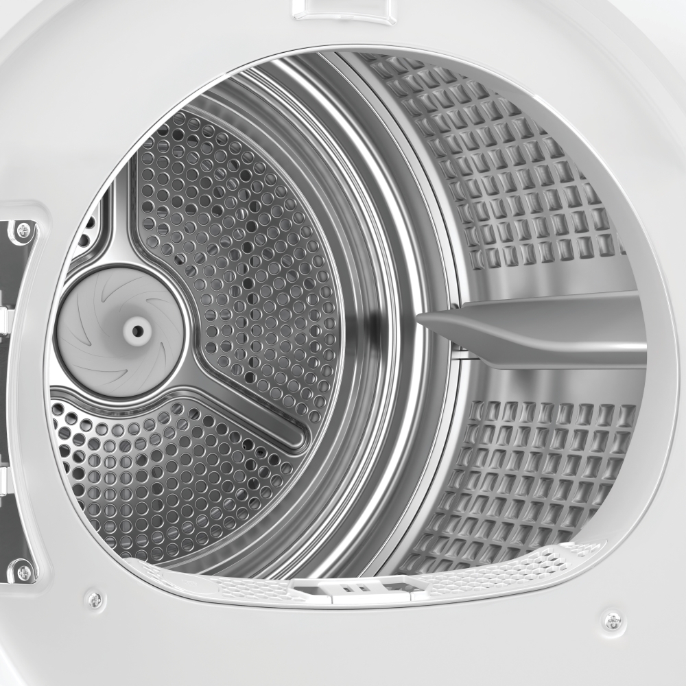 Haier HD100-C367U1-UK Heat Pump Tumble Dryer, 10kg, White, A++ Rated