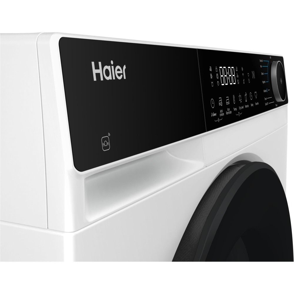Haier HD90-D357AU1-UK Heat Pump Tumble Dryer, 9kg, White, A++ Rated